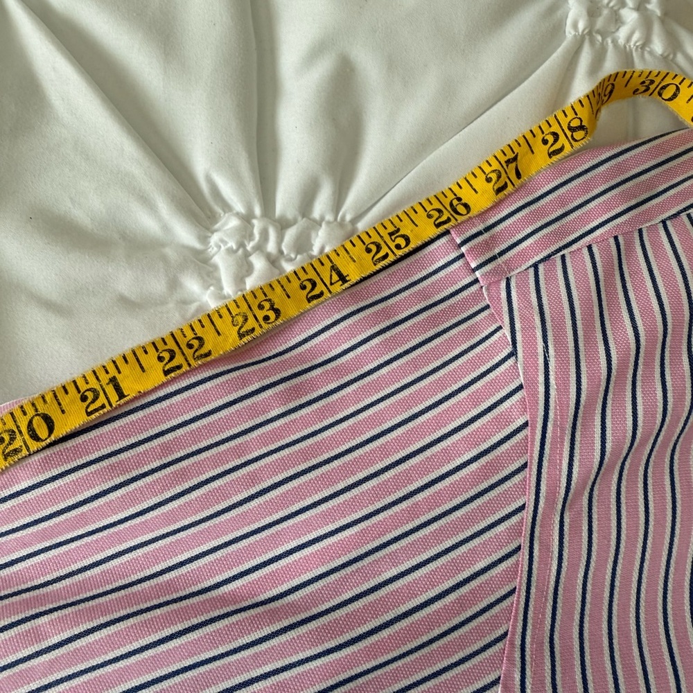 Lauren Ralph Lauren Men's XL
18 36/37 Blue/Pink Striped Button Down PREPPY - Picture 8 of 10
